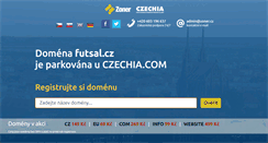 Desktop Screenshot of futsal.cz
