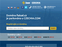 Tablet Screenshot of futsal.cz