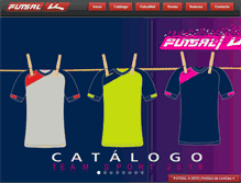 Tablet Screenshot of futsal.es